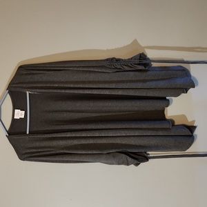 Oh Baby by Motherhood Gray Knit Cardigan